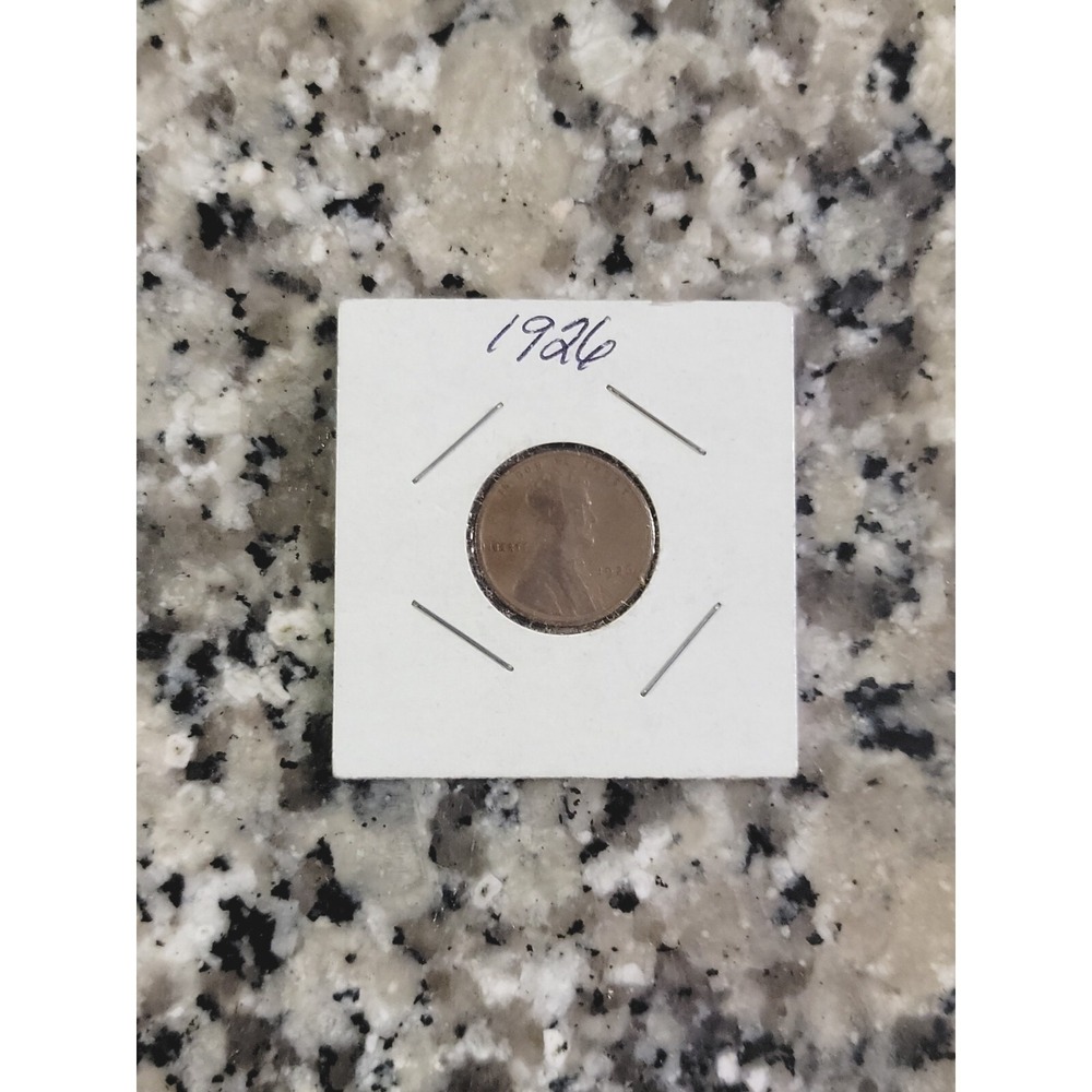 1926 Lincoln Wheat Cent Penny Philadelphia Mint Small Cent US Coin